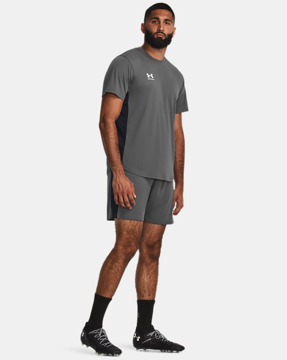 Men's UA Challenger Knit Shorts in Gray image number 2